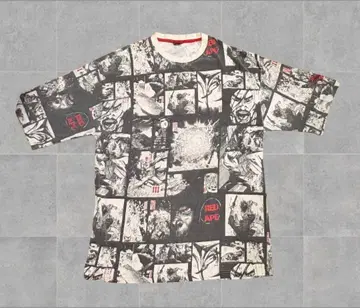 90s Red ape Vagabond anime tee