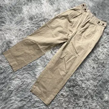 OPAQUE.CLIP 와이드 스트레이트 팬츠 치노 여성 36 베이지