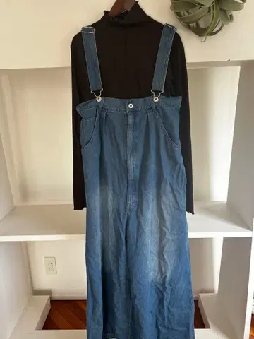 카타나 데님 살로펫 오버롤 사이즈 1