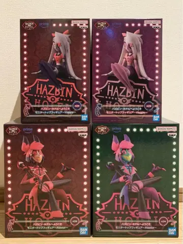 해즈빈 호텔 피규어 4개 세트 판매