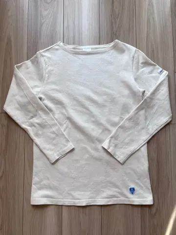 ORCIVAL 아이보리 긴팔 T셔츠 사이즈 1