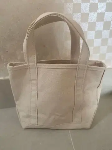 LLbean 솔리드 보트 앤 토트 (스몰) 내추럴 (S)