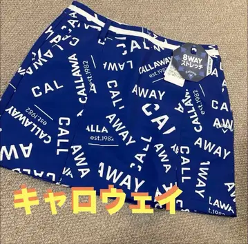 미사용 새상품 택 포함 캘러웨이 스커트 블루 M 정가 14300