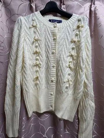 M's Gracy 아이보리 니트 가디건