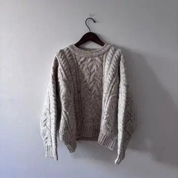 구제 의류 피셔맨 니트