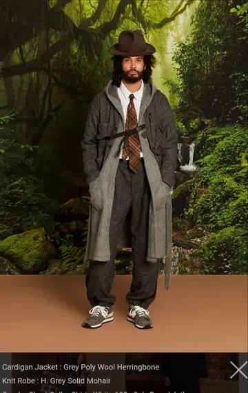 Engineered Garments 니트 로브 2021FW