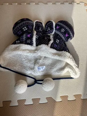 미키 귀달이 겨울용 모자