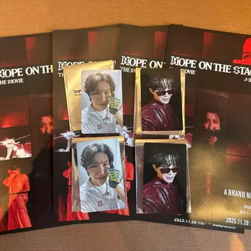 j-hope 영화 일본 선행 판매 특전 플라이어 덤 포함 컴플리트