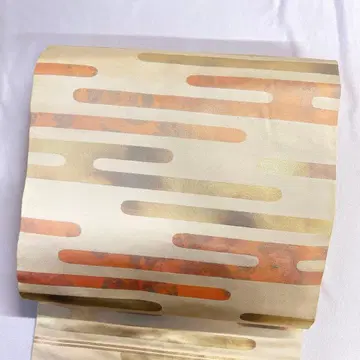 나고야 오비 에가스미 카스미 금실 기모노 112tz