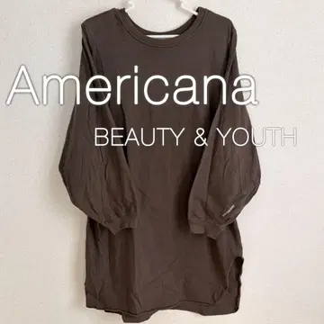BEAUTY&YOUTH Americana 긴팔 롱T