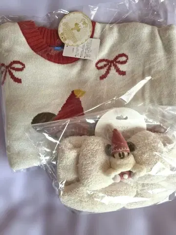 릴린린 스웨터 머플러 디즈니 크리스마스 2025