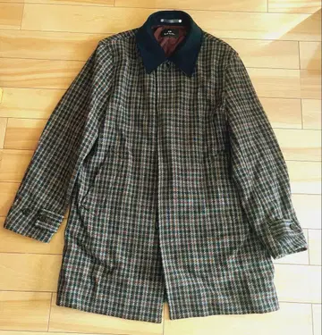PS 폴 스미스 건클럽 체크 스텐카라 코트
