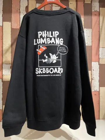 Philip Lumbang 속기모 트레이닝복 2P7-65350 BLK M