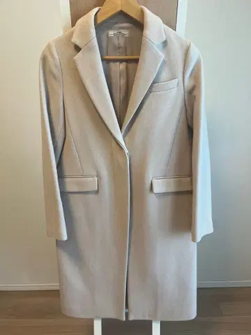 저널 스탠다드 relume 핑크 베이지 체스터 코트