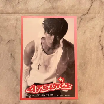 마시코 아츠키 GENIC 엽서 FFF