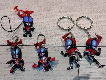 가면라이더 카부토 키링 스트랩 키체인 5종