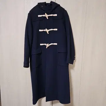 BEAMS BOY 네이비 더플 코트