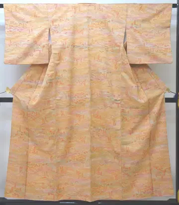 새상품급 중고 멋진 블러 코몬 풍경 무늬 옅은 주황 N71106-13