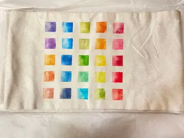 후쿠로 오비 컬러풀 기모노