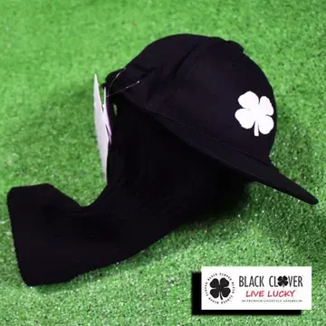 BLACK CLOVER/블랙 클로버 Cap형 헤드커버 [블랙] 새상품!