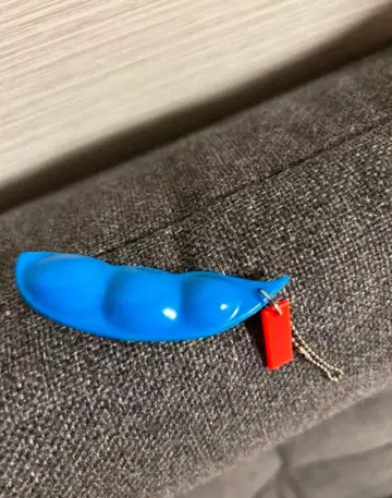 무한 에다마메 먀쿠먀쿠풍 디자인 스트랩 파랑