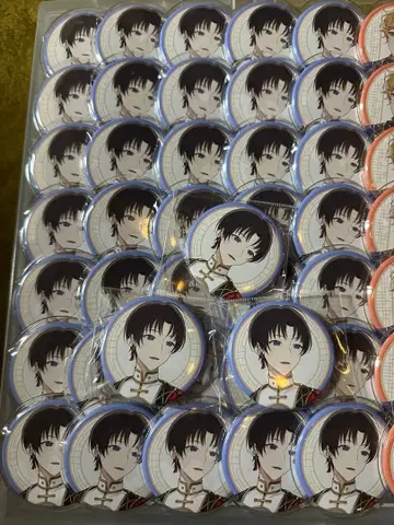 아오페라 캔뱃지 시가키 아키라 38개