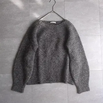 드로와트 로트 알레몬 니트 울 그레이 스웨터 긴팔