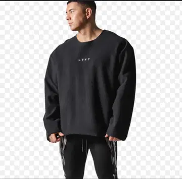 LYFT 오버 사이즈 블랙 스웨트 셔츠 M 사이즈