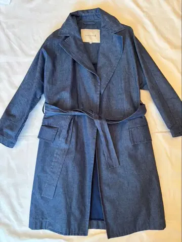 매킨토시 린넨 트렌치코트