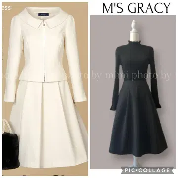 M'S GRACY*WEB 게재*퀼팅 조 플레어 스커트