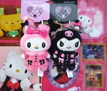 새상품 마이멜로디 쿠로미 마스코트 퓨로랜드 산리오 봉제 인형