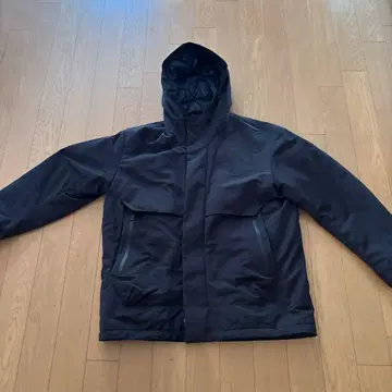 Uniqlo+J 2025 복각판 오버 사이즈 하이브리드 다운 파카