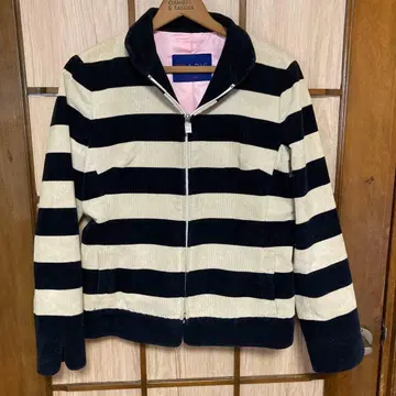 스트라이프 코듀로이 테일러드 자켓