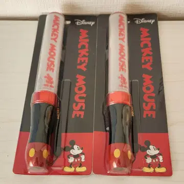 새상품 디즈니 킹 블레이드 미키마우스 응원봉 2개 세트