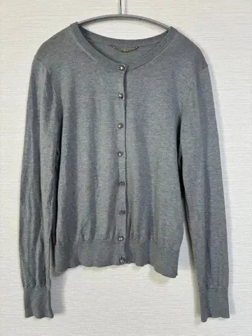 23구 그레이 버튼 달린 가디건 온워드
