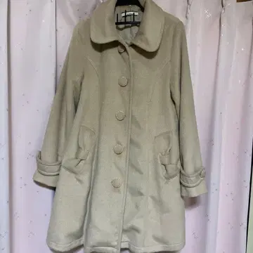 OLIVE des OLIVE 베이지 롱 코트 M 사이즈