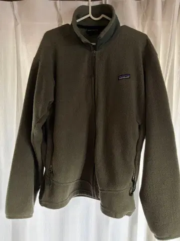 patagonia R4 플리스 자켓 M 올리브 그린