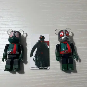 [레어] 가면라이더 베어브릭 2체 세트