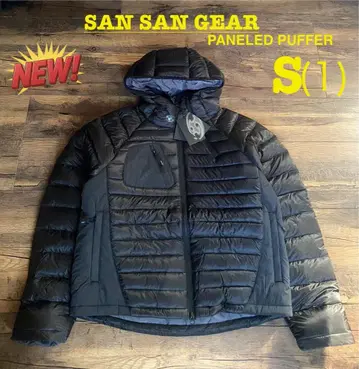 SAN SAN GEAR PANELED PUFFER JACKET