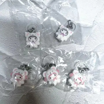 산리오 메지루시 액세서리 포근포근 스노우 마이멜로디 쿠로미