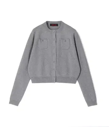 캐빈 코튼 캐시미어 크루넥 가디건