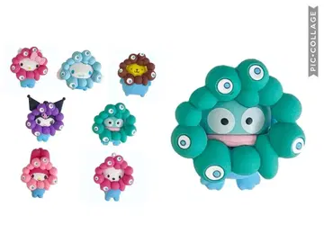 산리오 미야쿠미야쿠 변신 입체 마스코트 키링 한교동 만박