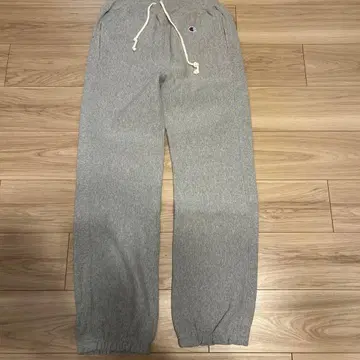 Champion 빨간색 택 리버스 위브 팬츠 L 사이즈