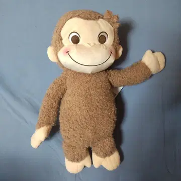 호기심 많은 조지 빨간 볼 슈퍼 라지 봉제 인형