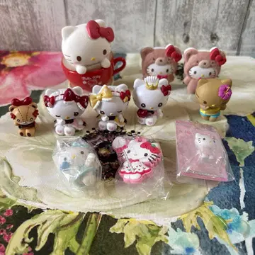 헬로키티 가챠가챠 리멘트 묶음 판매