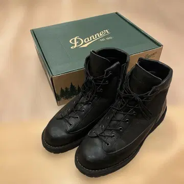 Danner 다너 사이드 지퍼 가죽 부츠 블랙