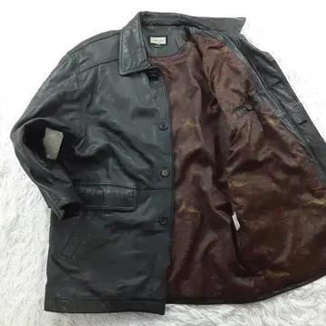 새상품급 바리오맥스 가죽 자켓 블랙 검정 90s 빈티지