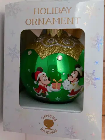 디즈니 크리스마스 오너먼트 2022 유리 구두