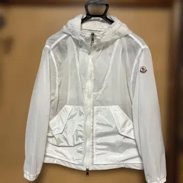 Moncler 후드 부착 메쉬 자켓