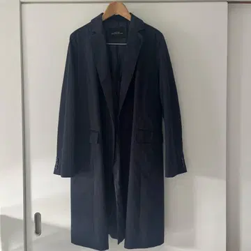 그린 레이블 릴랙싱 네이비 체스터 코트